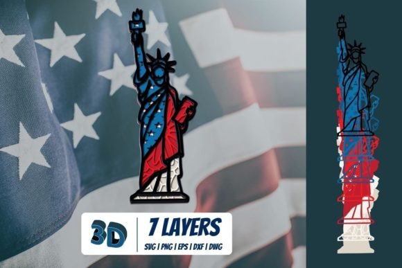 3D Statue of Liberty SVG Review for Digital Sellers