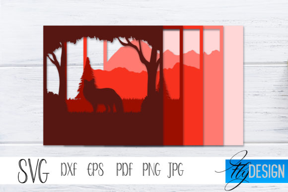 3D SVG Shadowbox Nature 9 Review for Real Crafting