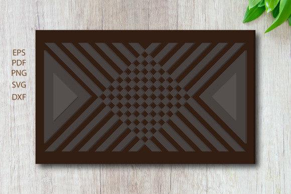 3D Wall Art Illusion SVG: A Bold Graphic Design Asset for Crafts and Creative Projects